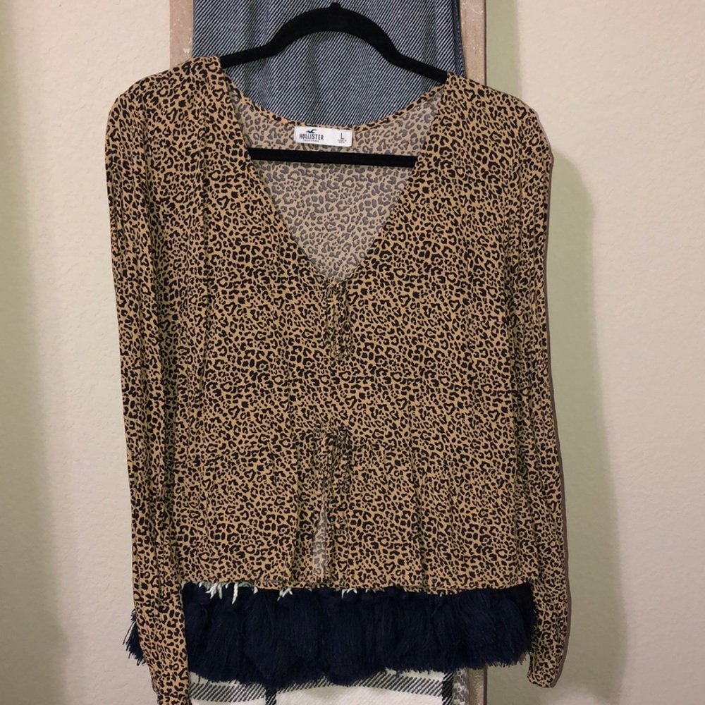 Leopard blouse